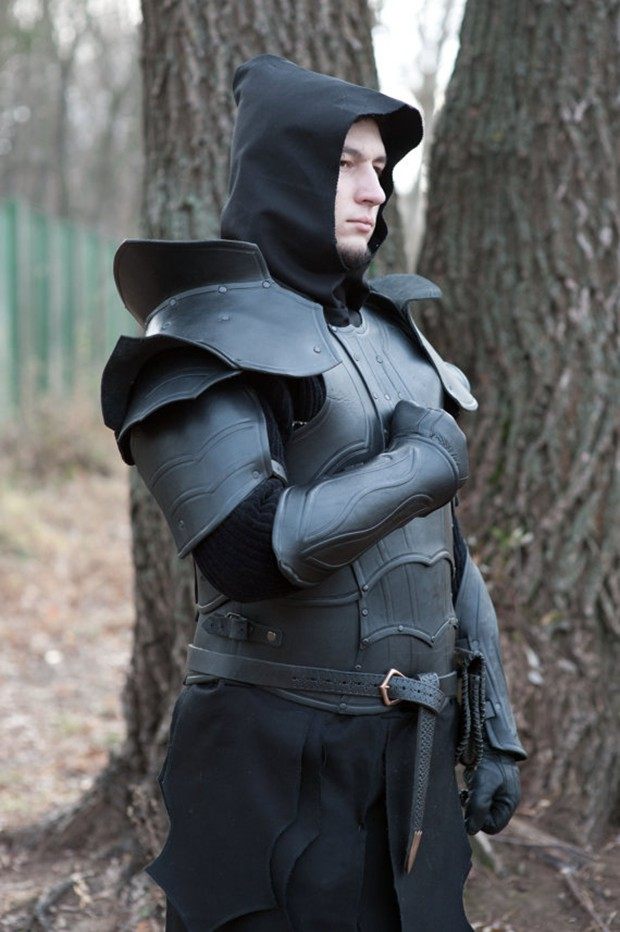 代购armor手作黑暗精灵皮革盔甲哥特奇幻cosplay服饰