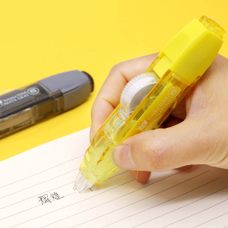 台湾sdi手牌315修正带辉煌限定版涂改带大容量小学生用可换替芯