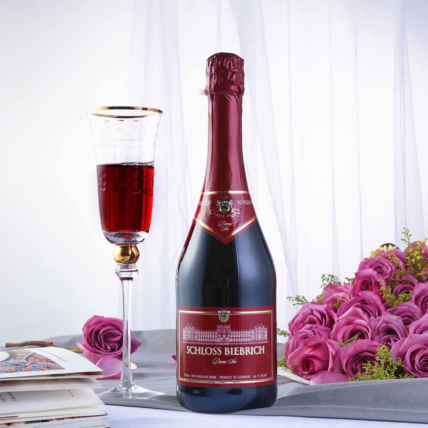 德国优质香槟推荐 超高性价比彼力高泡干型起泡白葡萄酒原瓶进口