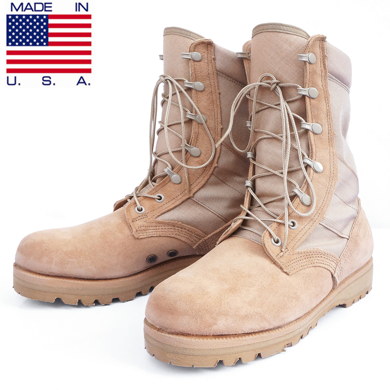 百利威Belleville战训靴沙漠作战靴DST热带靴战术鞋 美产军版原品
