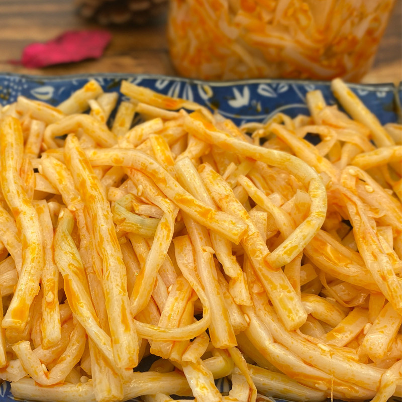 油焖笋丝即食下饭菜竹笋丝咸菜甜笋丝酱菜罐装凉菜早餐菜400克