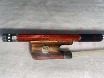 High gear Suzuki leather carbon fiber red horn large cellist bow foreskin carbon fiber Mongolian white horsetail