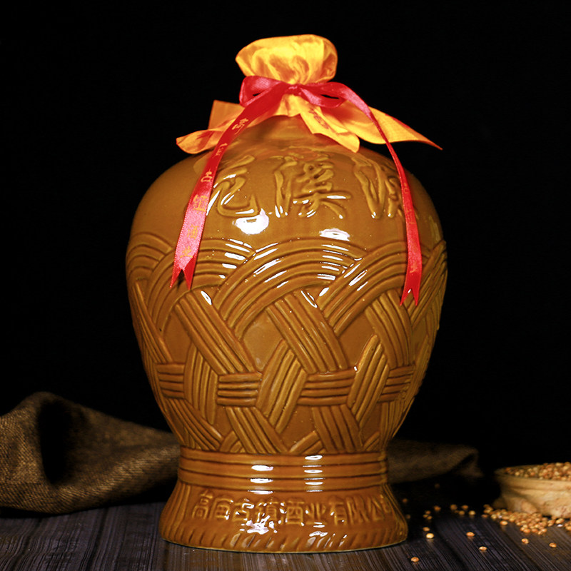 四川洪雅高庙白酒花溪源52度5斤窑藏坛装老酒纯粮食清香型送礼