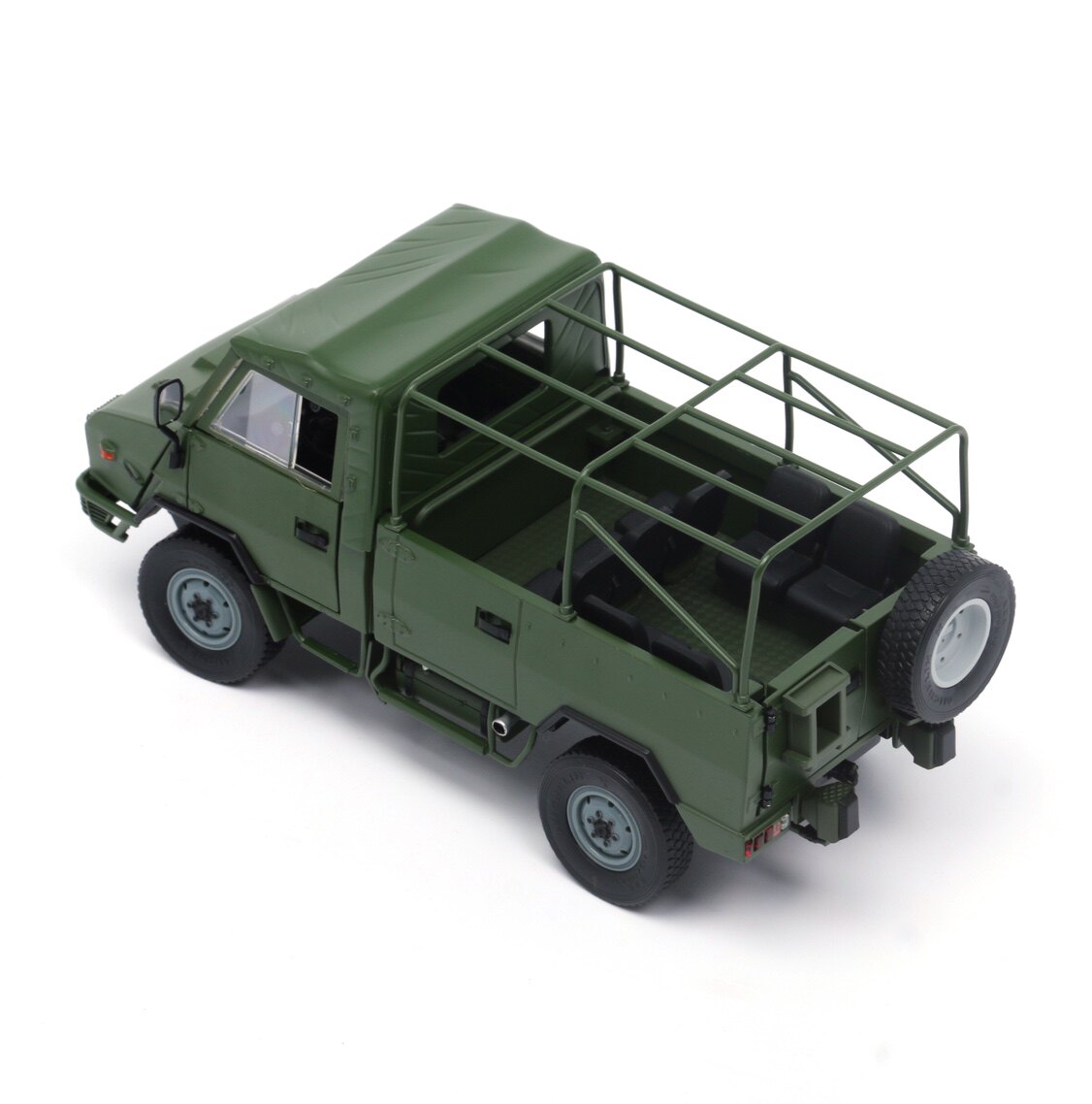 依维柯模型原厂南京军车nj2046越野车合金车模