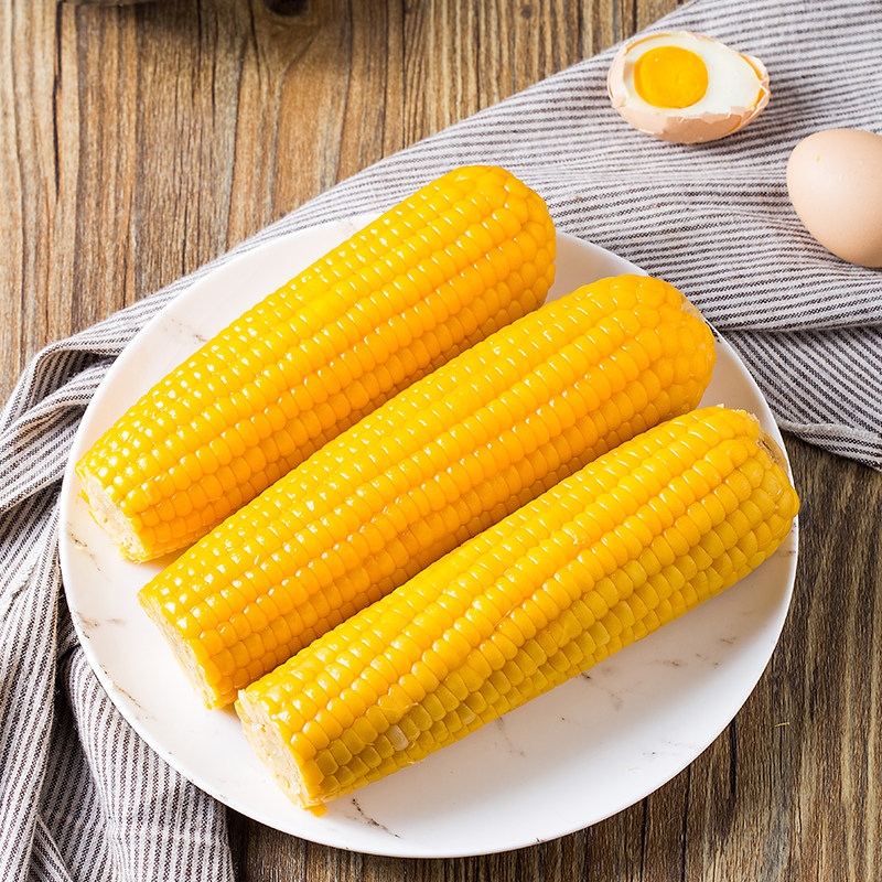 玉米析芮东北黄糯10根有机转基因真空甜黏新鲜新鲜玉米