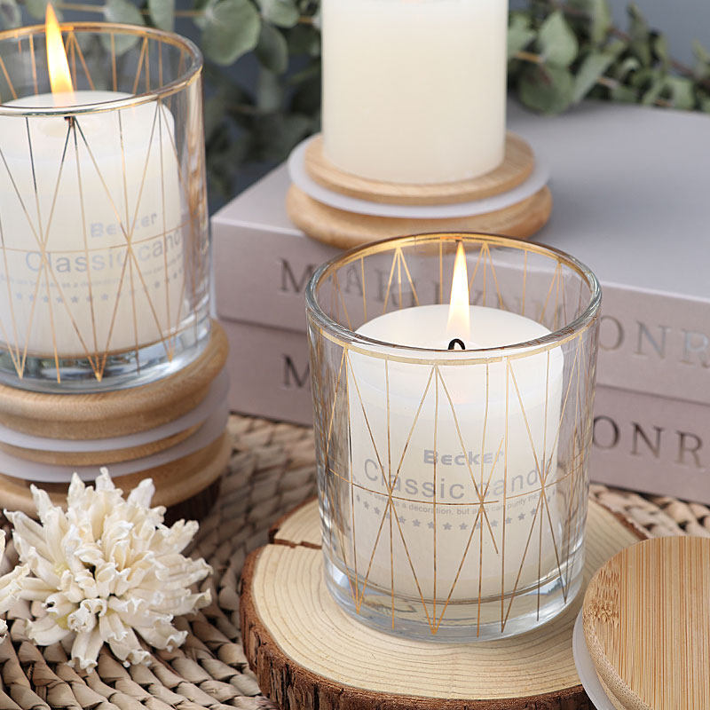 北欧无烟香薰香精油蜡烛卧室安神神助浪漫持久香薰蜡烛