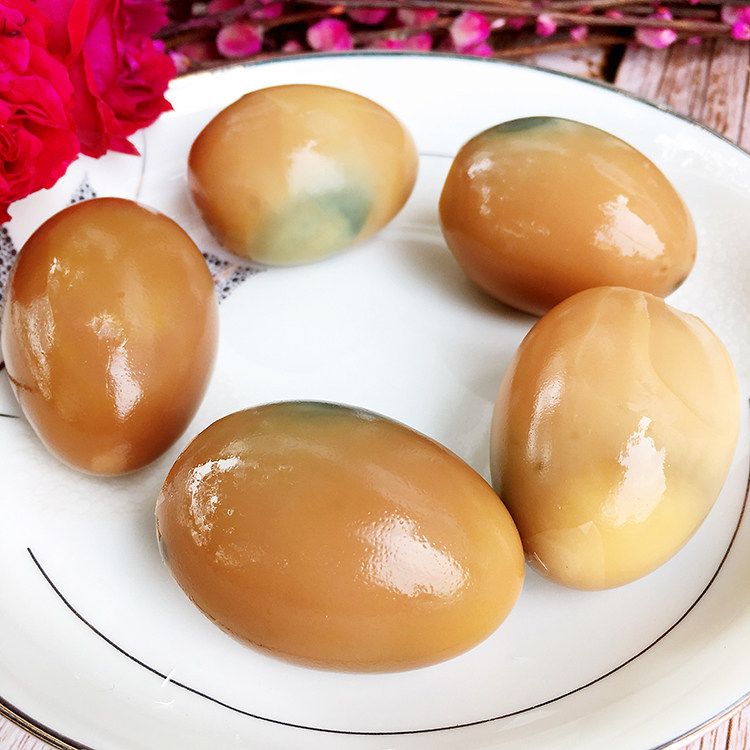 正宗600g卤蛋咸鸭蛋松花蛋特产广安四川12枚装邓老太松花