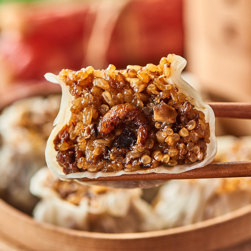 组合早餐方便营养烧卖速冻一旬网红大个烧麦包点