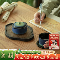 tens of thousands Hall teapot tea tea ladys small teapot one person use the portable travel tea set for the day