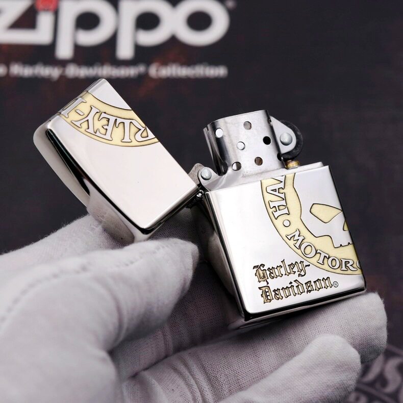 原装zippo防风打火机创意煤油男士之宝火机哈雷zippo