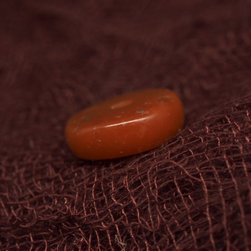 西藏百年年老南红玛瑙薄片切片皮壳包浆熟满色满其他diy饰品配件