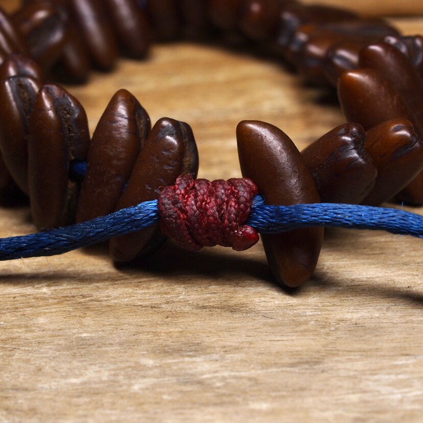 西藏百年爆老青稞椰枣手排手链手串风化开片其他diy饰品配件