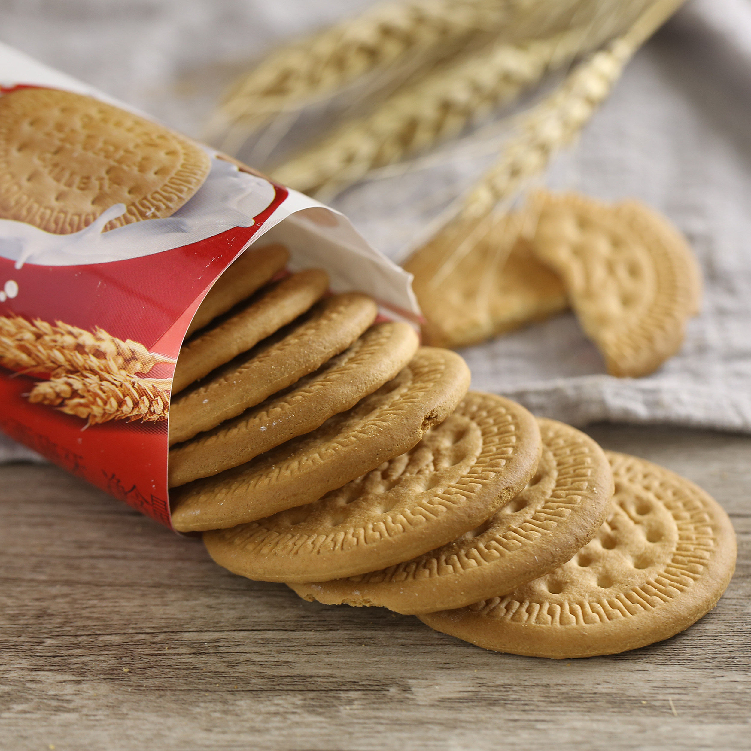 谷优玛丽亚饼干 西班牙进口酥性消化饼 木糠芝士蛋糕底 原装200g