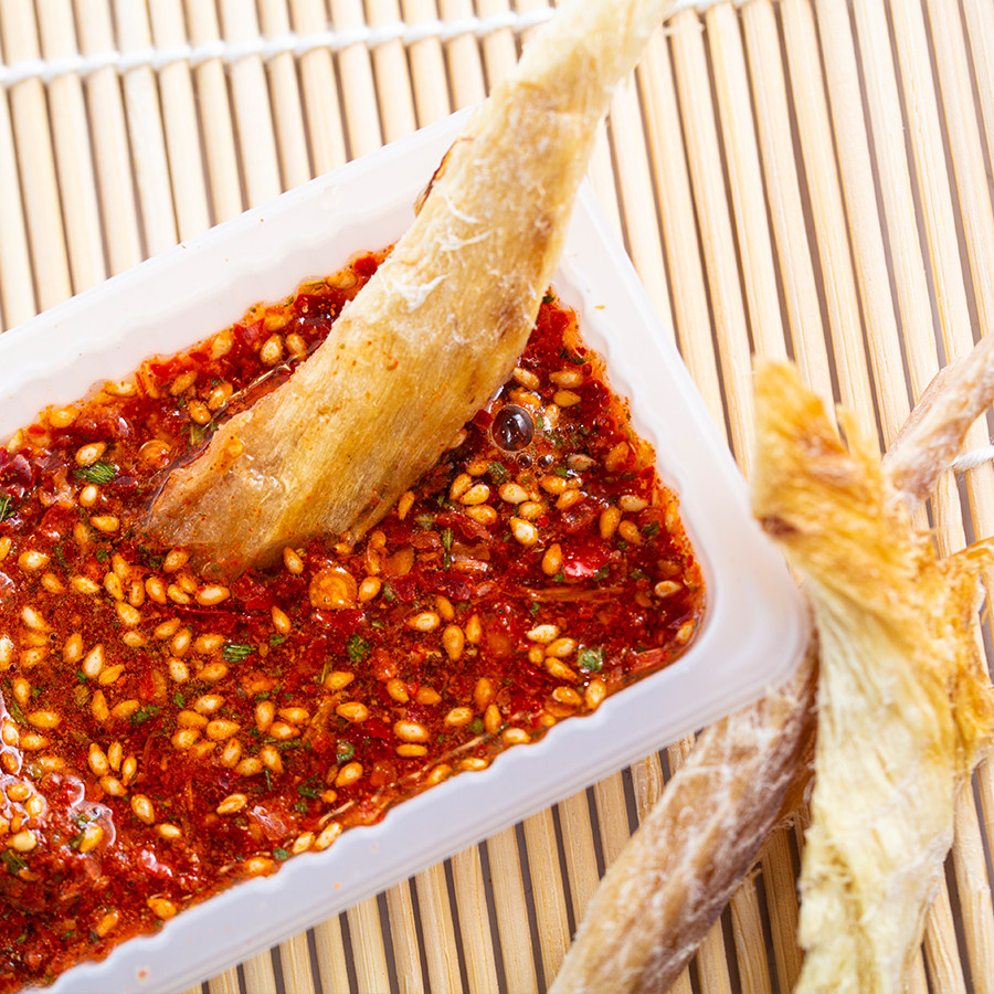 延边特产真味百年渔村朴明太鱼干即食手撕棒即食鱼零食