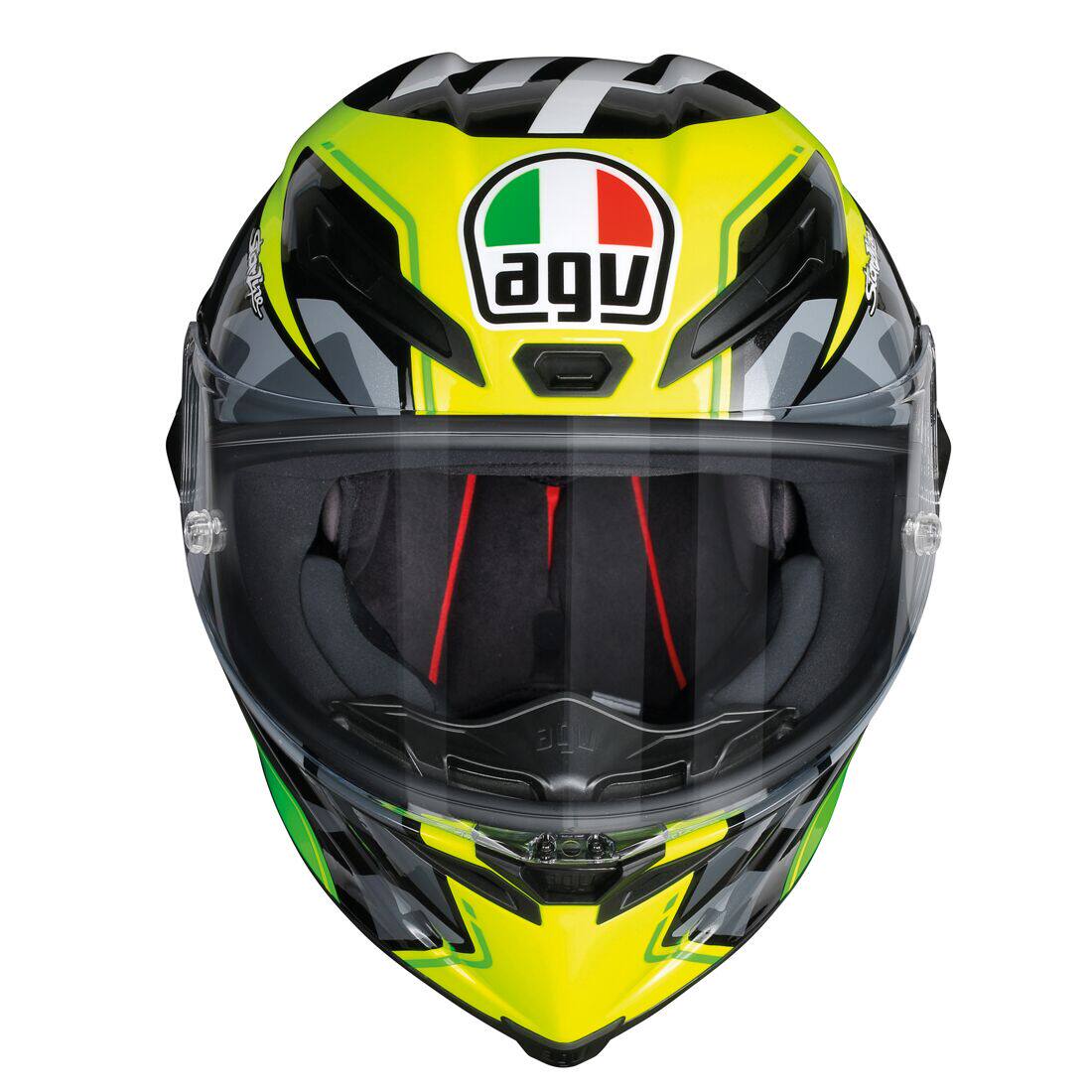 車迷agvcorsaespargaro2016罗西选手赛事头盔限定摩托车头盔