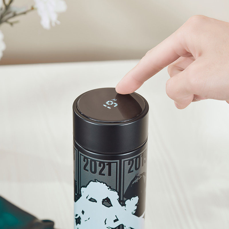 初音未来正版周边幸运石联名水杯应援智能保温杯动漫动漫水杯