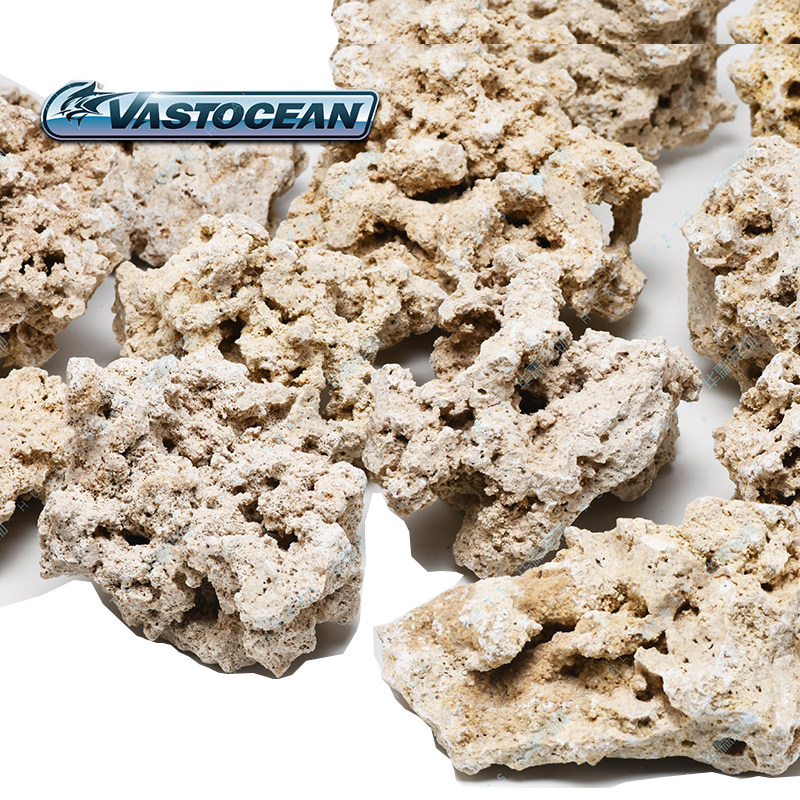 vastocean印尼爪哇岛干岩石海缸造景石代替活石人工造景