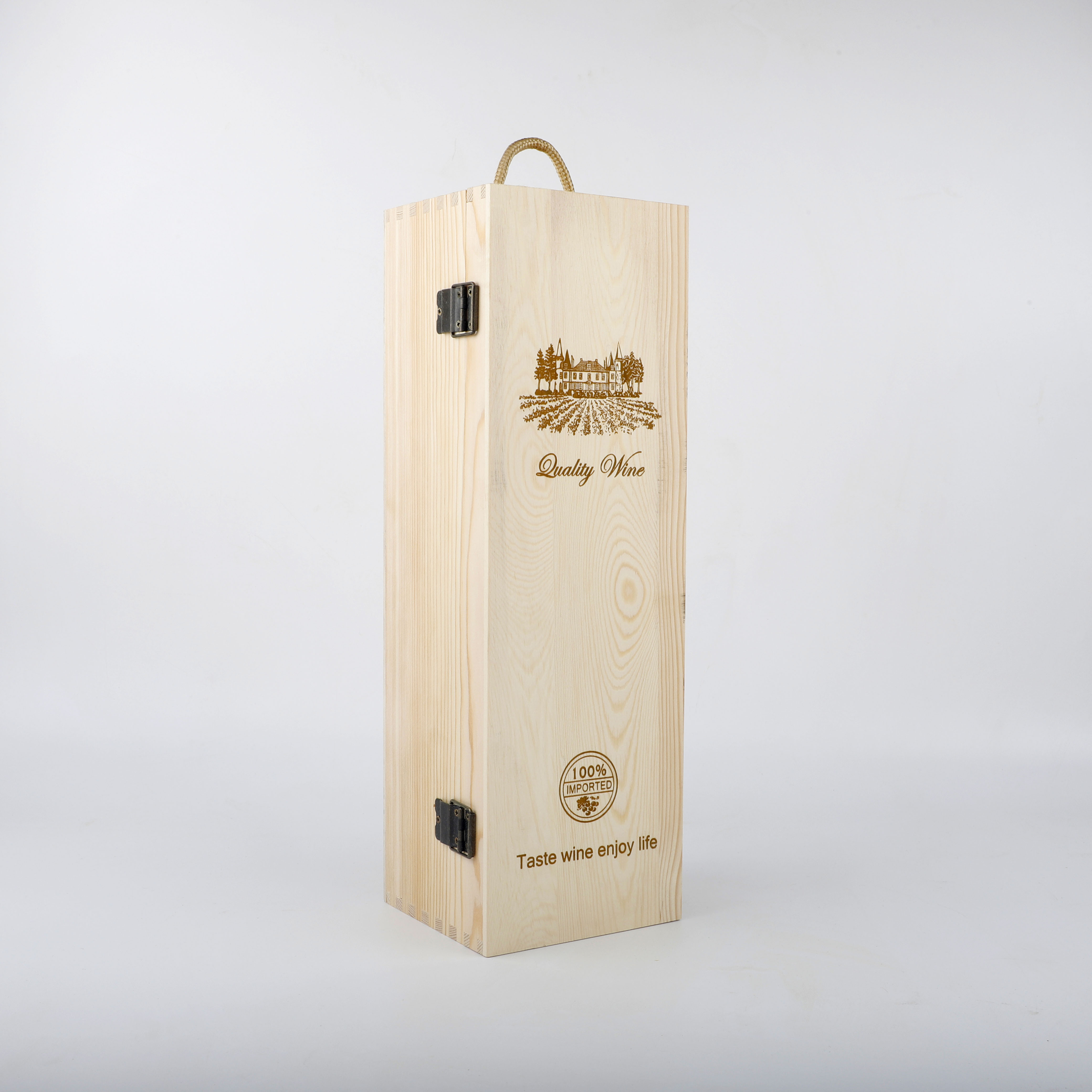 3l3三升3000ml5l15毫升红酒木盒木箱箱子包装盒葡萄酒酒盒