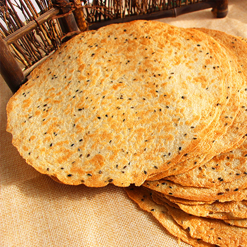 山西特产昔阳压饼8袋64片1200g早餐薄脆饼干薄脆饼干