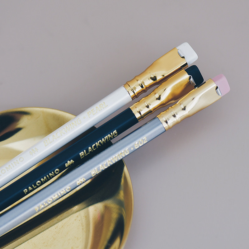 美国进口palomino创意复刻办公文具blackwing602素描绘画铅笔