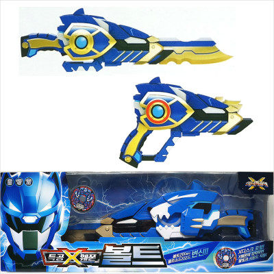 韩国直邮迷你特工工队特种变形武器暴风机关枪儿童机器人