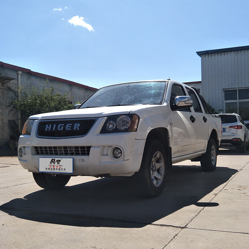 适用于海格御骏拖车方口杠皮卡改装件防追尾保险杠保险杠