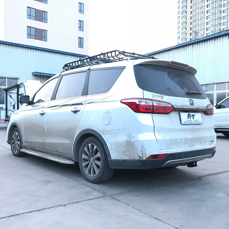 适用于17款长安凌轩美式方口拖车汽配改装防撞保险杠