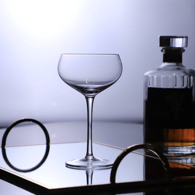 酒杯酒吧器皿进口水晶鸡尾鸡尾酒宽口碟形香槟鸡尾酒杯