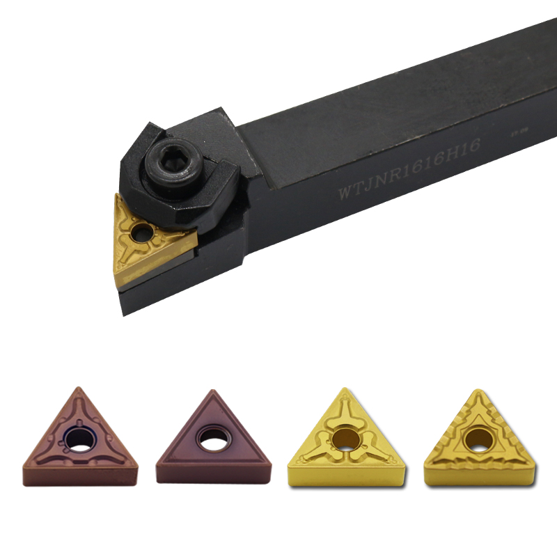 数控刀杆93度外圆车刀wtjnr/l/2020k16/2525m16车床三角粗车刀具