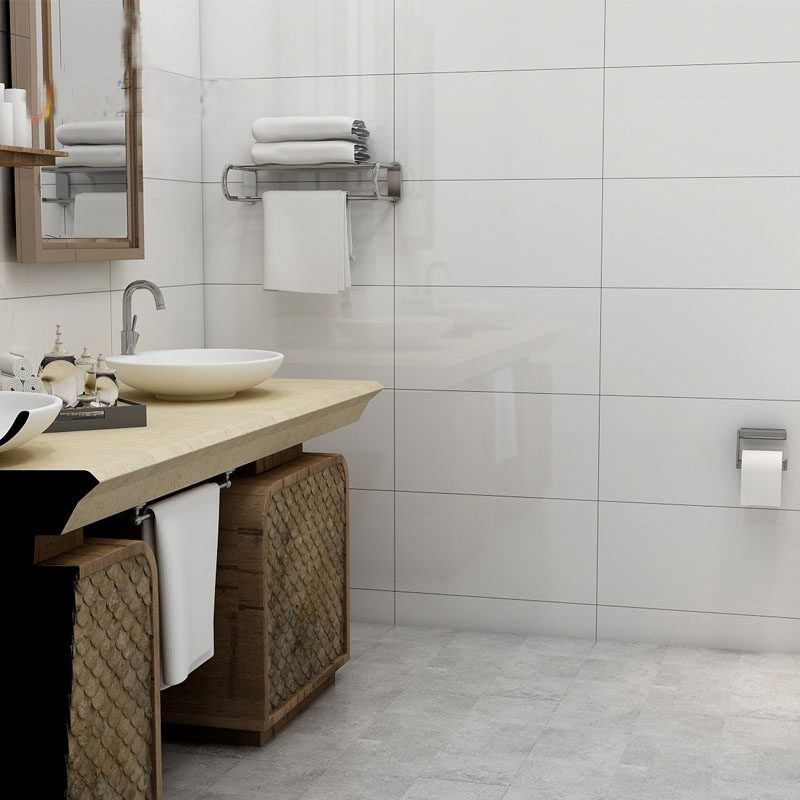 佛山瓷片300x600纯白色内墙墙砖厨房卫生间瓷砖亮哑釉面砖