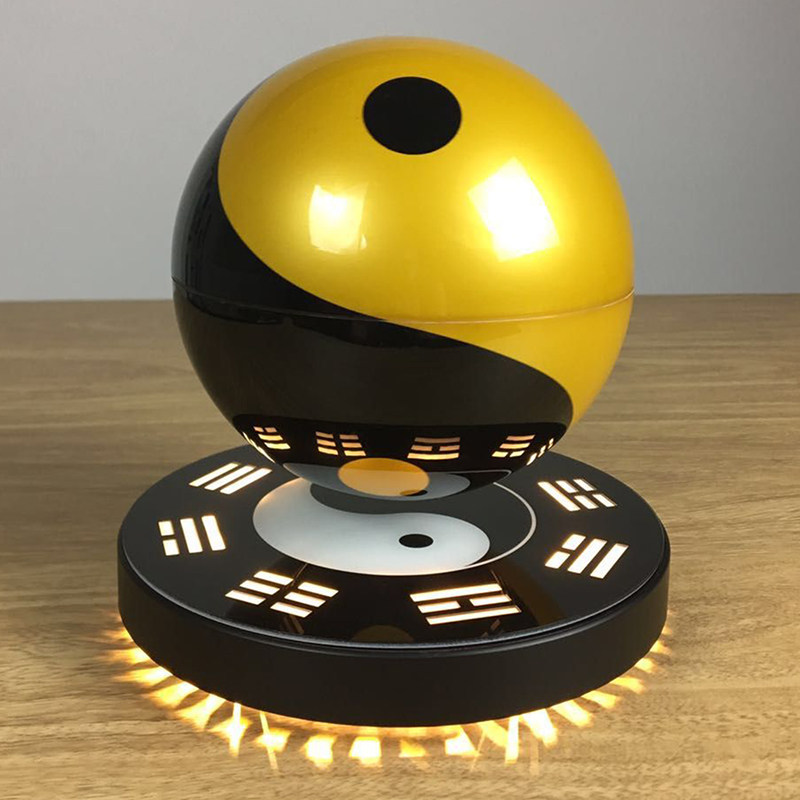 磁悬浮太极摆件八卦风水阴阳客厅办公室装饰品开业摆件