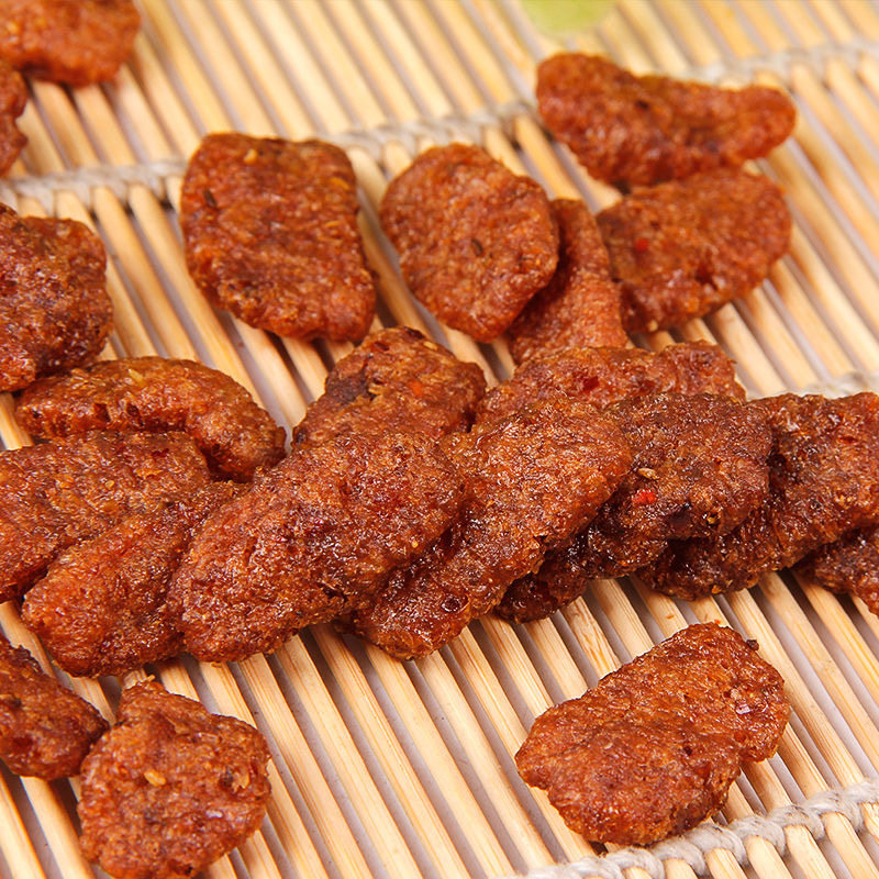 素牛包装小包盒装牛肉韩式滋滋香辣制品蛋白膨化食品