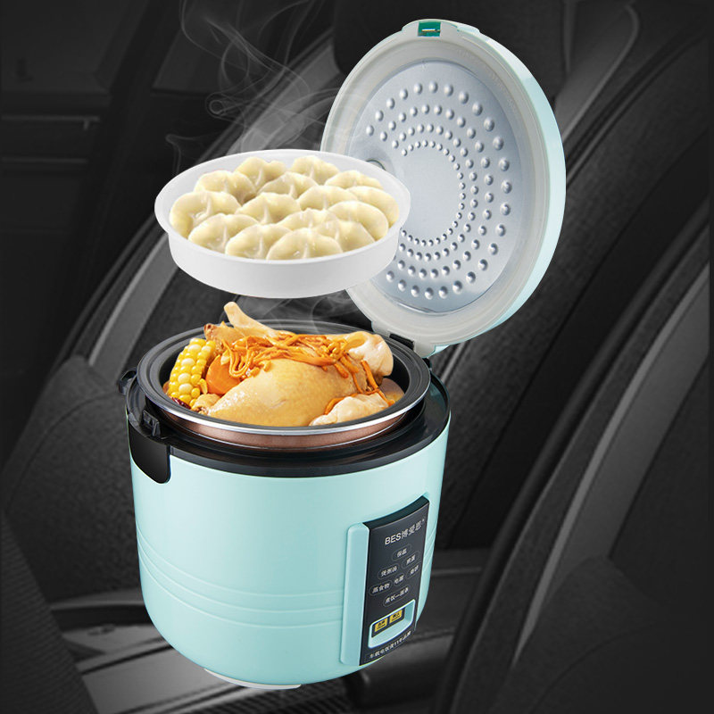 车载电饭煲24v大货车12v小车多功能做饭车家两用车载电饭煲