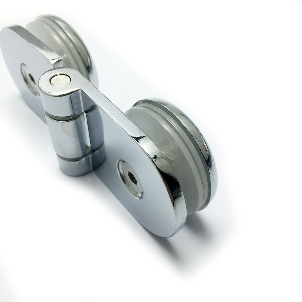 合页托普锌合金玻璃门铰链小窗窗口橱柜淋浴房展柜玻璃铰链