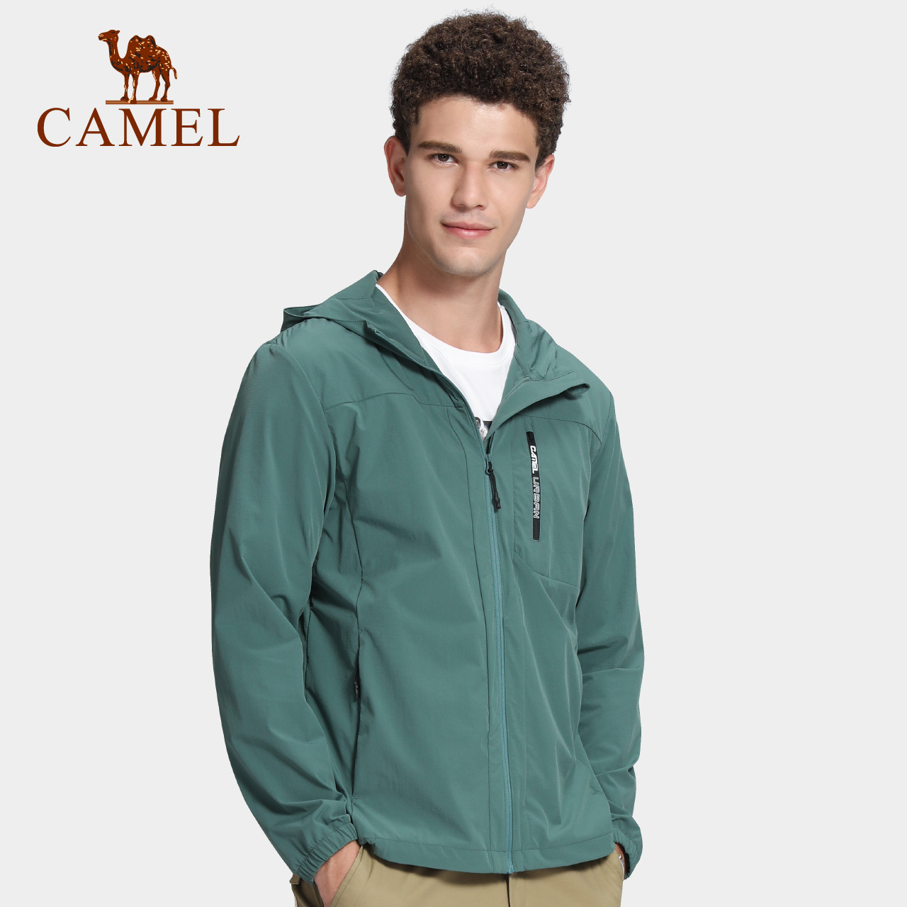 骆驼速干防晒衣服防雨防风外套运动运动休闲休闲装皮肤衣