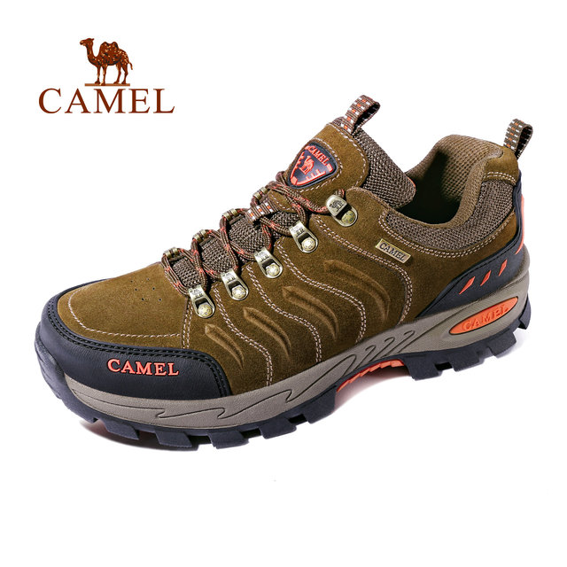 Male camel hiking shoes waterproof breathable slip autumn and winter outdoor sports shoes, leather wear hiking boots thick crust Ms. Male camel hiking shoes waterproof breathable slip autumn and winter outdoor sports shoes, leather wear hiking boots thick crust Ms.