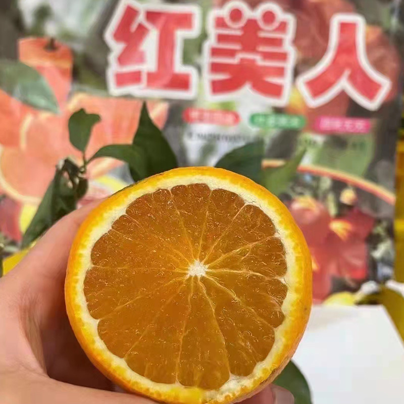 现货广西美人柑橘橘子筐装净重10斤纯甜无酸橙