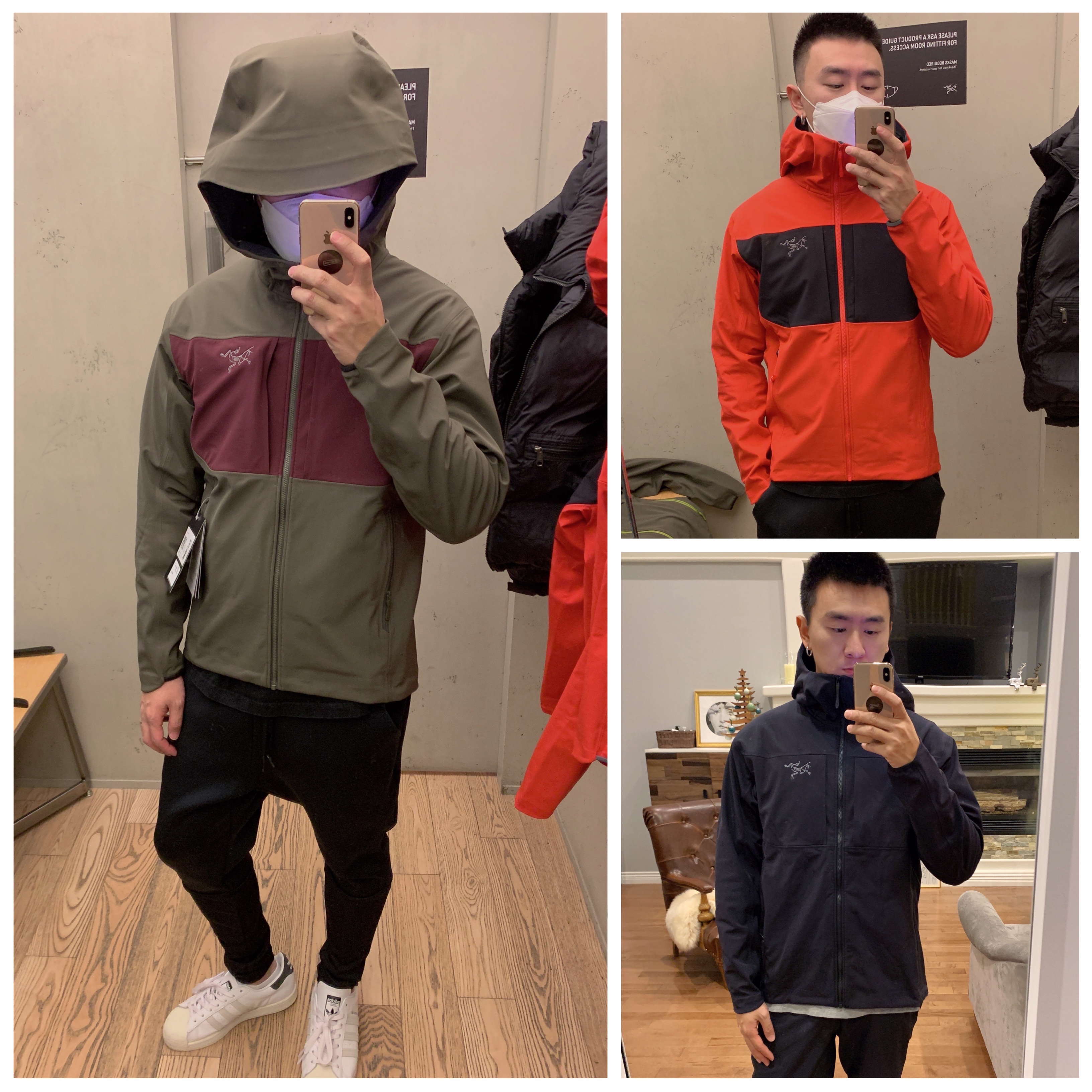 始祖鸟Arcteryx Gamma MX 21年 男女款 抗风防水耐用软壳 24114/9