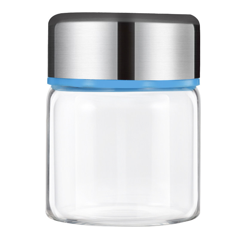 燕窝分装瓶小罐子蜂蜜玻璃瓶食品级瓶子便携分装家用小号密封带盖