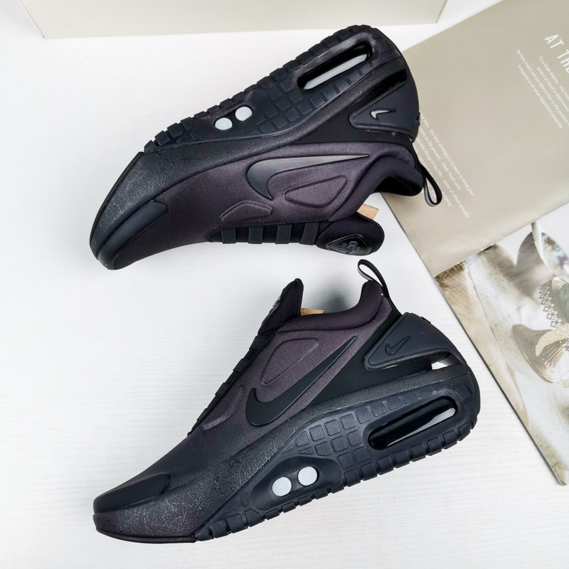 nikeadaptautomax黑武士男子自动鞋带运动跑步跑步鞋