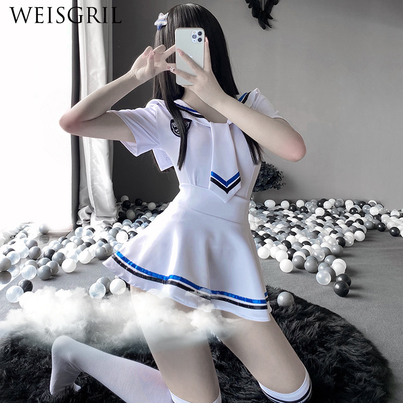 情器睡衣性感校园jk制服诱惑睡裙情绪内衣睡裙