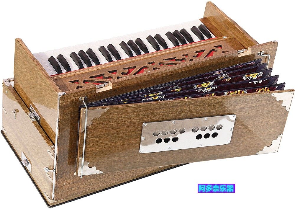 印度进口便携式手风琴旅行者harmonium42八度唱诵乐器风琴