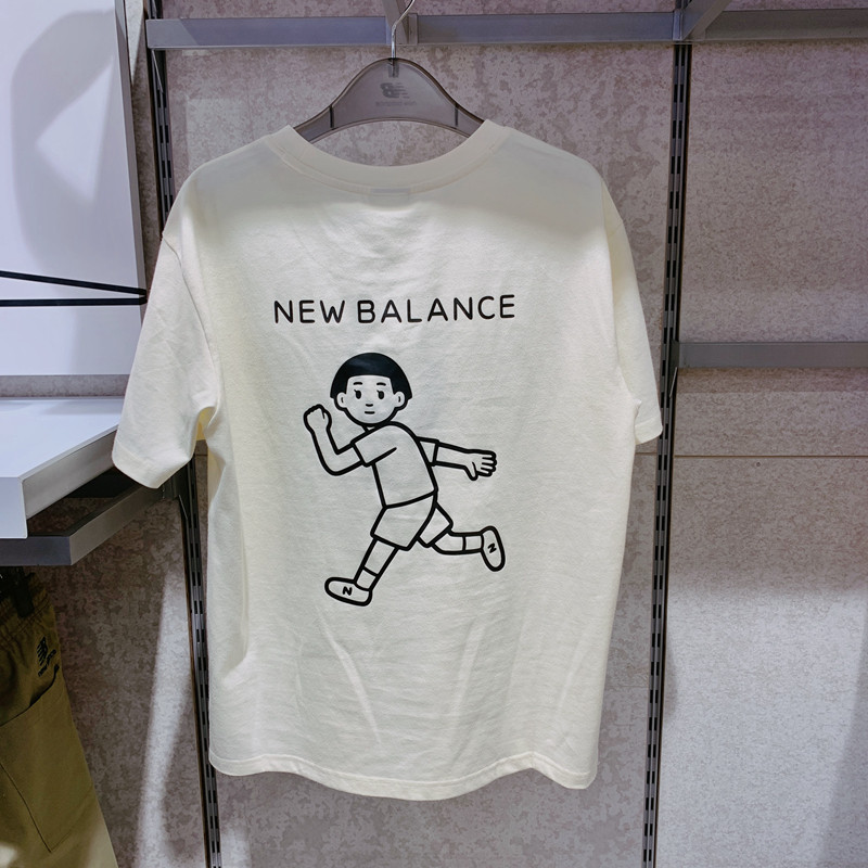 newbalance联名noritake男女纯棉圆领短袖amt02378awt02379运动t恤