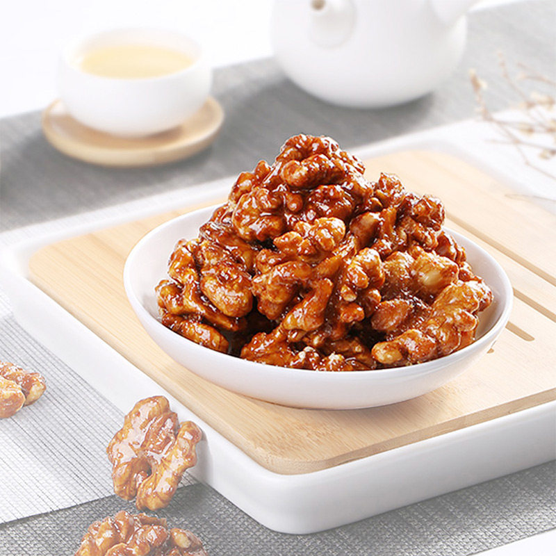 森宝琥珀桃仁500g核桃仁坚果零食干果独立小包装称重特色休闲零食