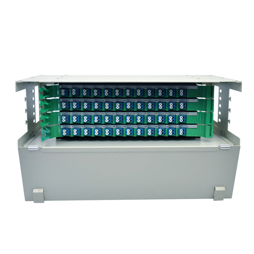 菲尼特lc单模odf光纤配线架机架式单元体熔纤盘光纤终端盒