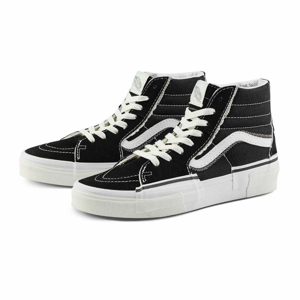 vans范斯23款男女女鞋sk8-hireconstruct休闲运动板鞋vn0005uk6bt运动