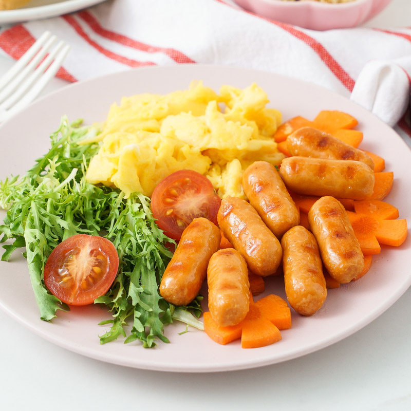 郁金香熟制猪肉香肠罐头405g罐装即食火腿脆皮肉制品