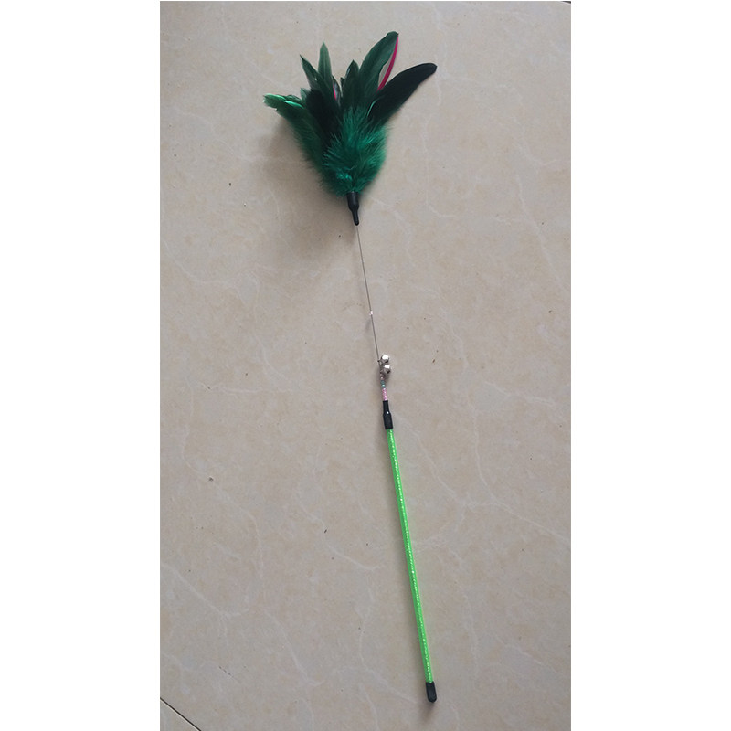 逗猫玩具珍珠羽毛大鸟88元包邮逗猫棒
