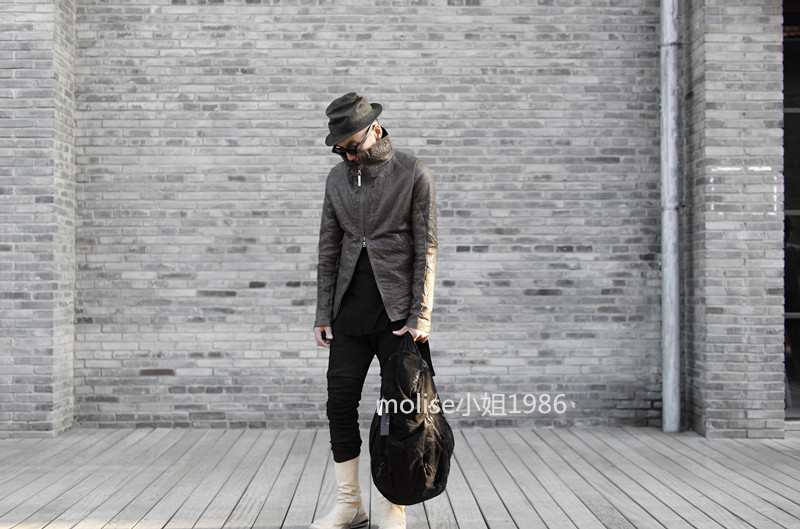 mini暗黑先锋法国皮王is殿堂堂品缝合龙骨皮衣