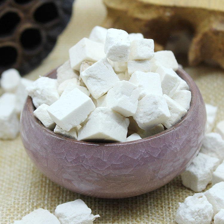 茯苓中药材白茯苓丁正宗正宗特级500克可打其他药食同源食品